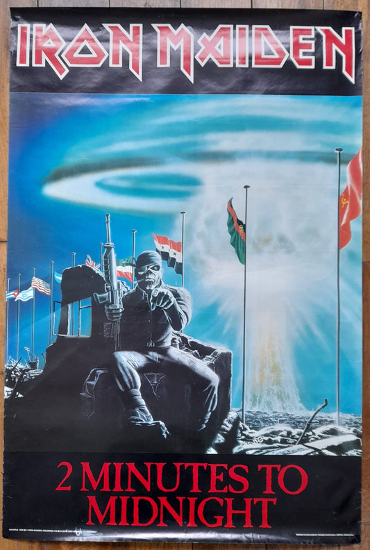Iron Maiden 2 Minutes To Midnight Promotional Poster