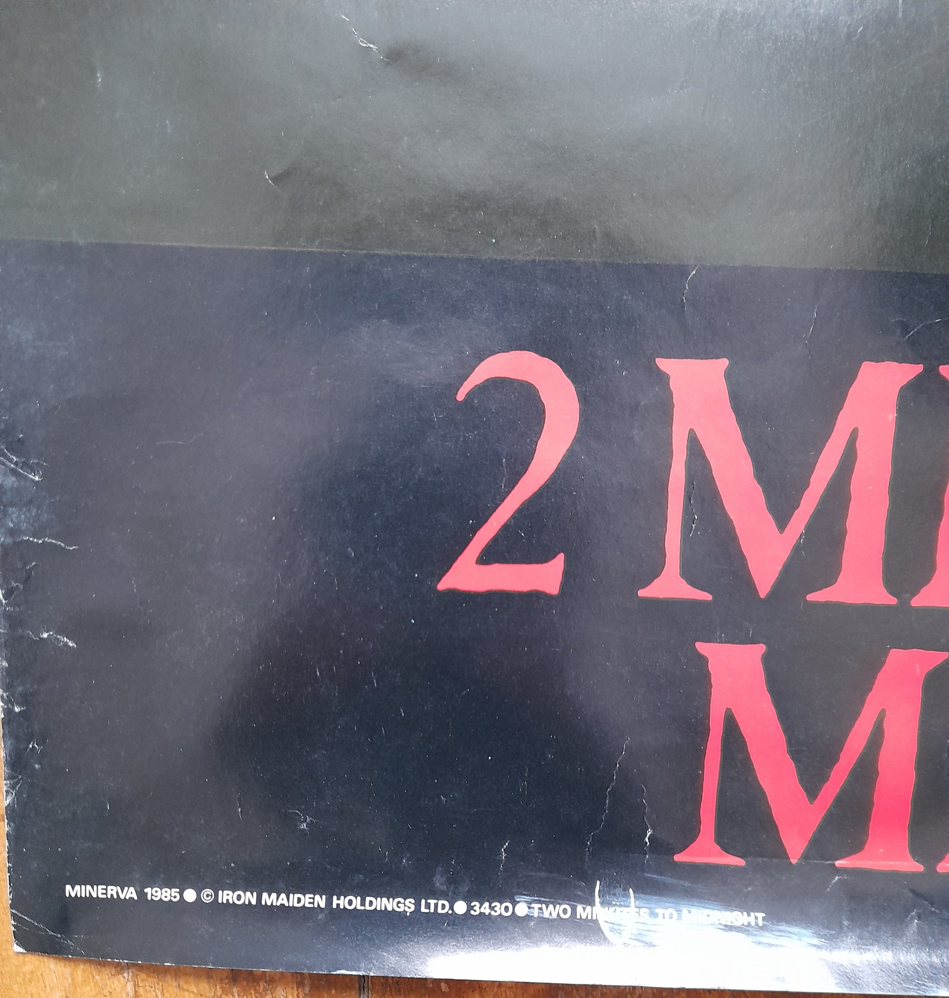 Iron Maiden 2 Minutes To Midnight Promotional Poster - Music Poster Shop