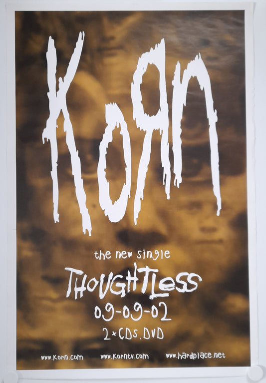 Korn - Poster for single Thoughtless 2002