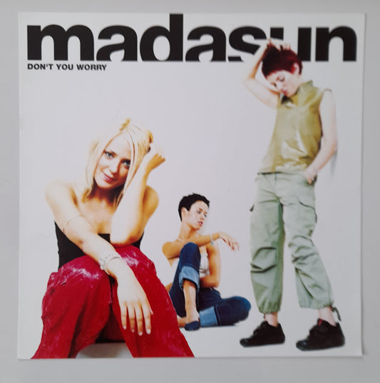 Madasun - Don't You Worry - Window Promo Card