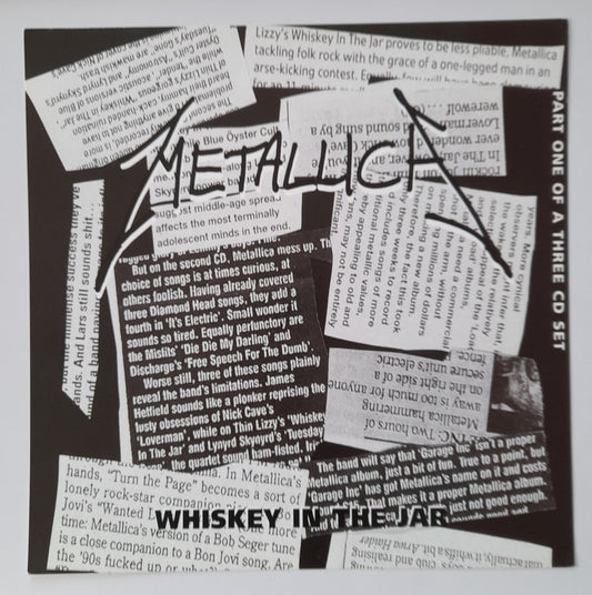 Metallica - Whiskey In The Jar  - Window Promo Card