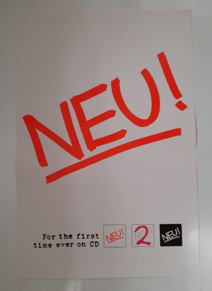 Neu! - Poster Neu! 2 Album