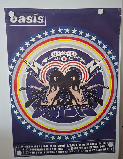 Oasis Don't Believe The Truth UK/Ireland Tour Poster 2005