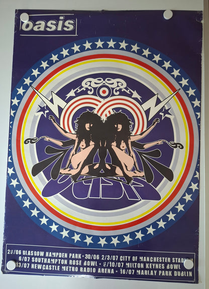 Oasis Don't Believe The Truth UK/Ireland Tour Poster 2005
