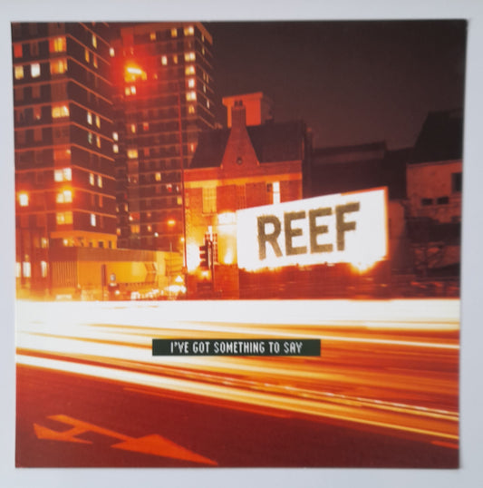 Reef - I've Got Something To Say - Window Promo Card