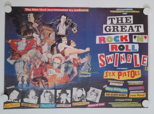 Sex Pistols - The great Rock n' Roll Swindle - Repro Poster