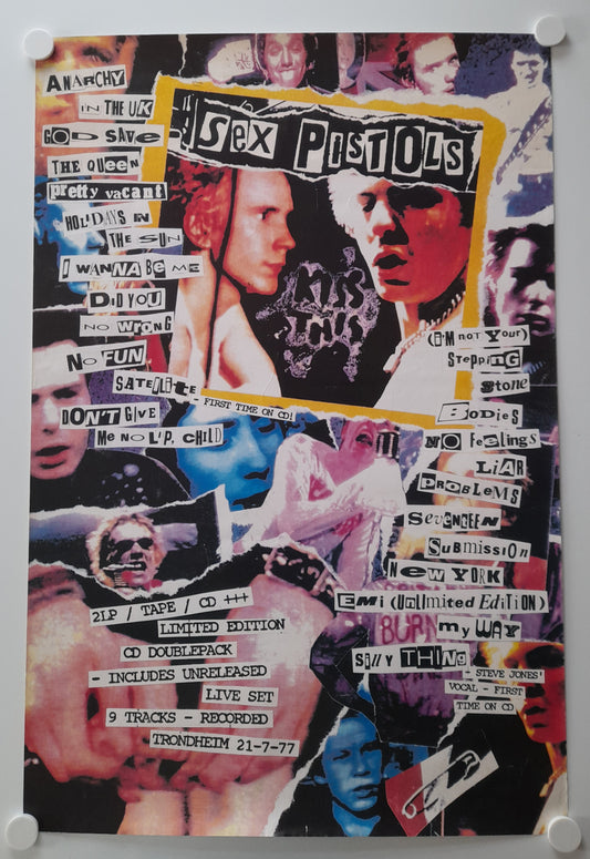 Sex Pistols - Original Kiss This Poster