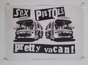Sex Pistols - Pretty Vacant - Repro Poster