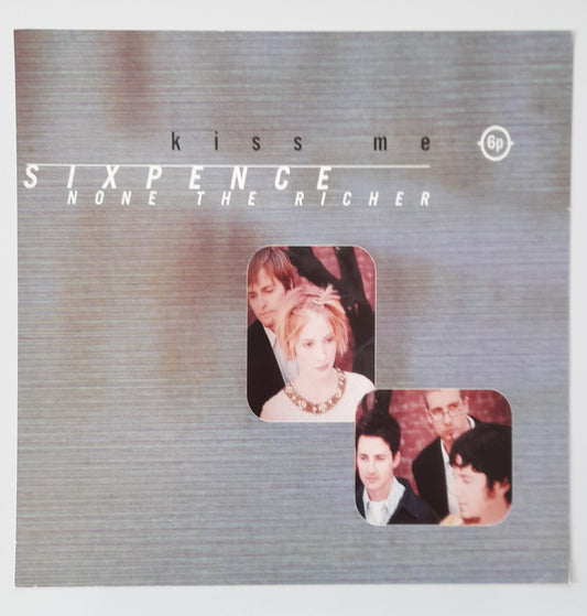 Sixpence None The Richer - Kiss Me - Window Promo Card