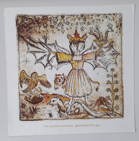 The Smashing Pumpkins  - Stand Inside Your Love - Window Promo Card