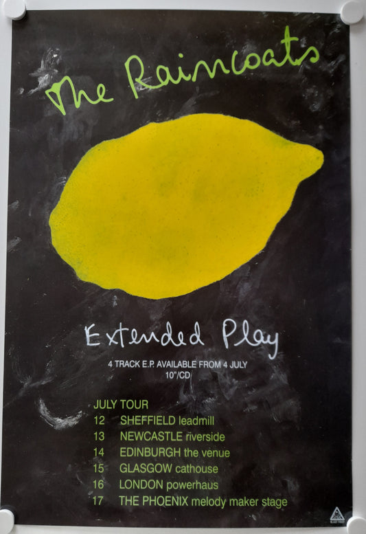 The Raincoats - Extended Play Promo Poster