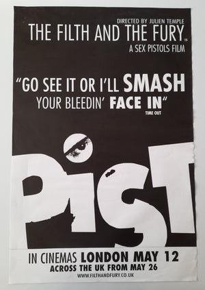 Sex Pistols The Filth and the Fury Film Poster