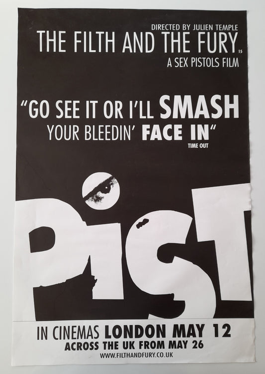The Sex Pistols The Filth and the Fury Film Poster