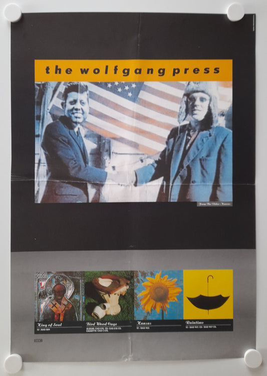 The Wolfgang Press - Kansas Promo Poster