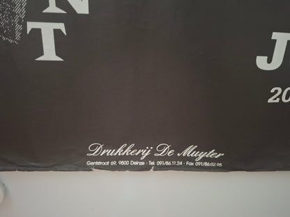 The Cult 1993 Belgium Concert Poster