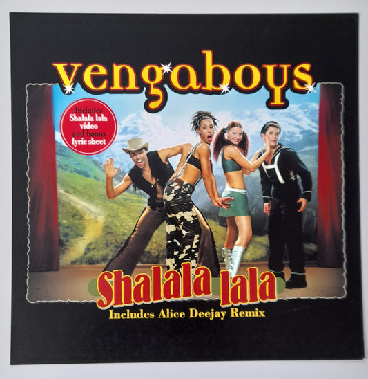 Vengaboys -Shalala Lala - Window Promo Card